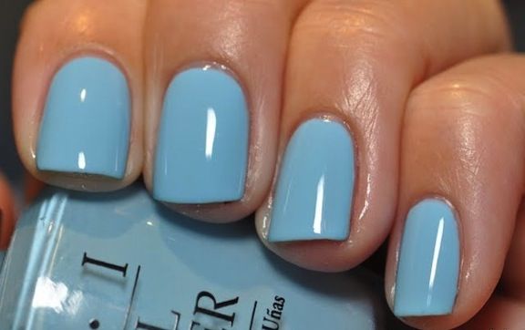 creamy blue